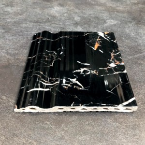 Phào chân tường đen đá - Tấm Nhựa ốp Tường Nano Hèm Khóa - Công Ty TNHH Mỹ Kiến
